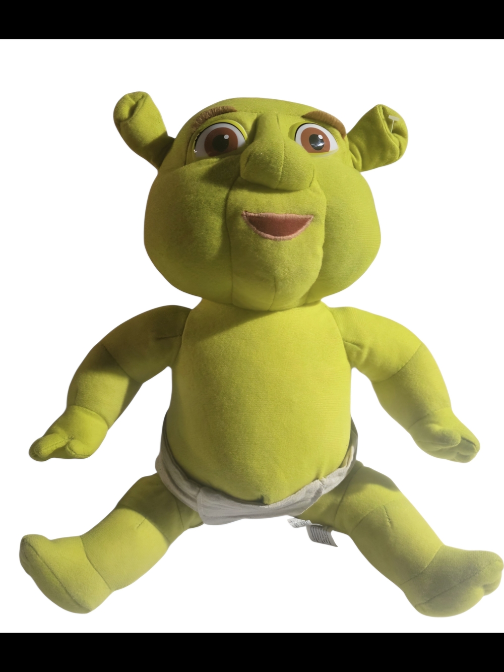 Green Plush Ogre Character Toy - Kids Stuffed Doll